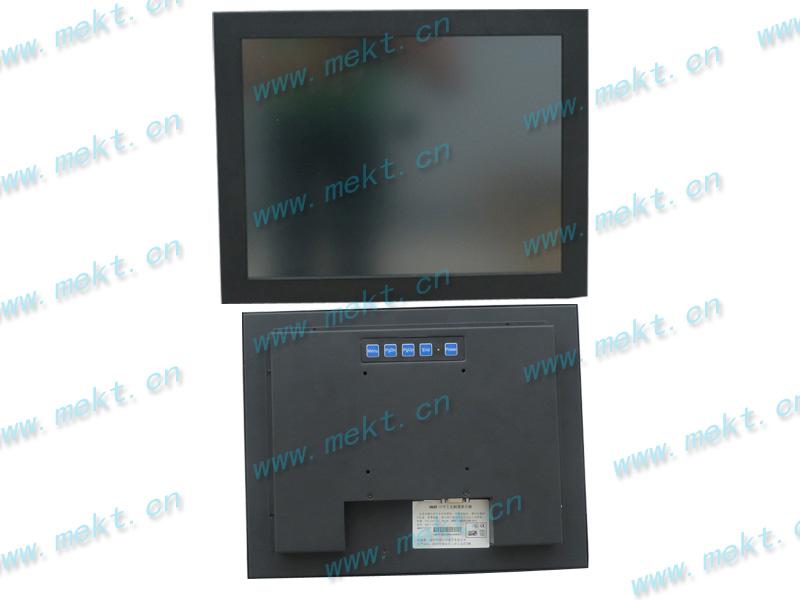 供应金属外观15寸工业触控显示器1024*768分辨率支持HDMI输入