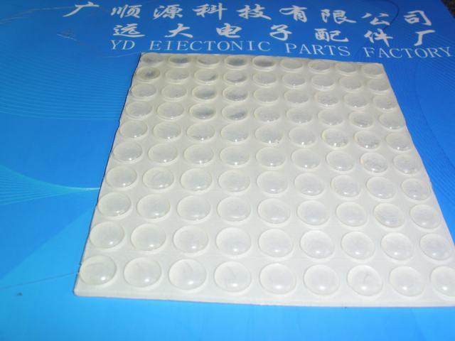 供应玻璃胶垫EPDM透明防撞胶垫