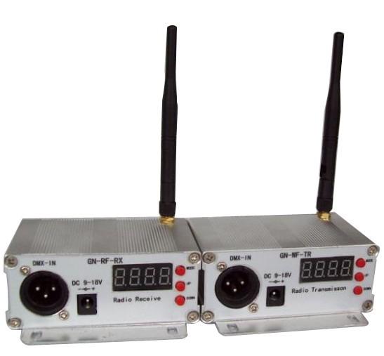 供应无线DMX512,无线LED控制器，无线收发器一套价格 可配遥控
