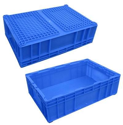 供应天津可堆式塑料物流箱欧标塑料箱日标韩标塑料箱图片