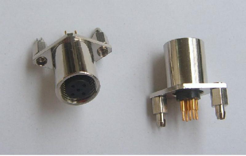 M12针型直焊型插座、传感器、分线盒、连接器