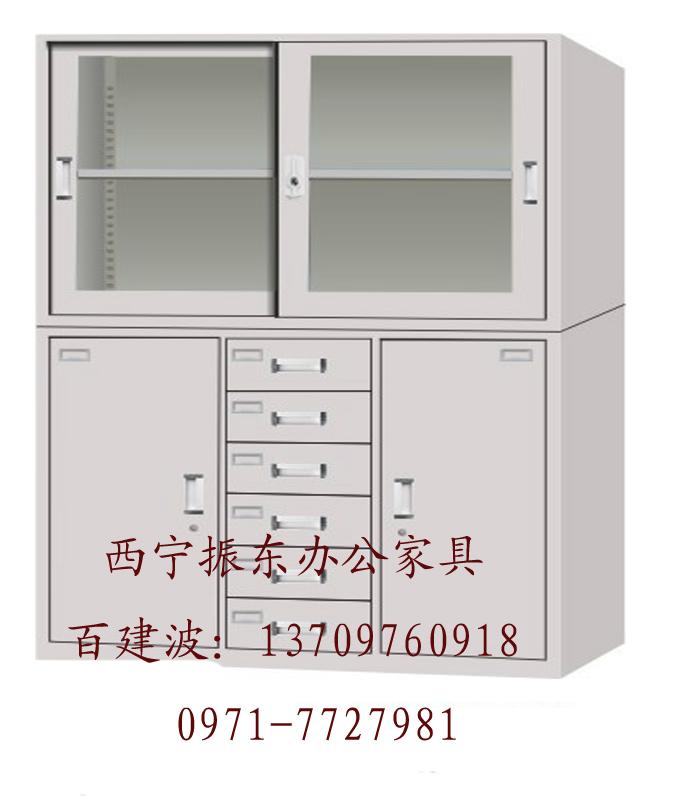 供应西宁振东办公档案柜产品订做西宁铁皮文件柜图片规格型号全价格低