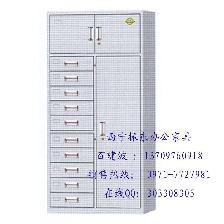 供应西宁振东铁皮文档柜办公文件柜办公家具各种办公设备