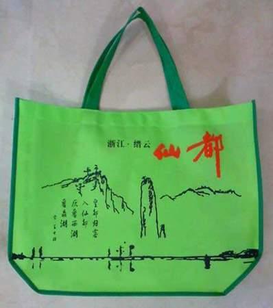 深圳布吉厂家直批新款超市环保无纺布购物袋箱包手提袋图片