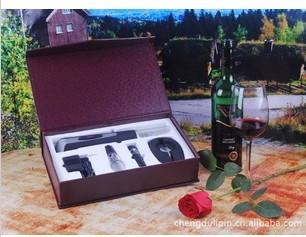 成都礼品-批发团购气压式，自动红酒开瓶器，红酒温度测量器图片