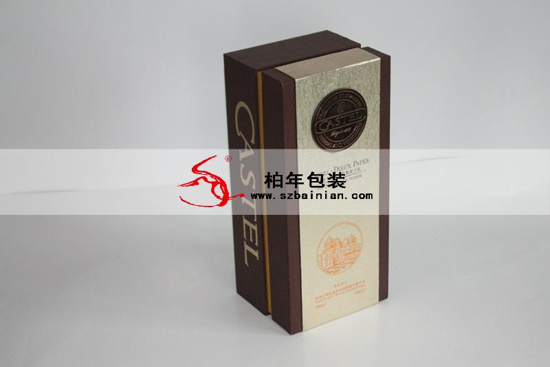 深圳市红酒包装纸质礼盒厂家供应红酒包装——纸质礼盒