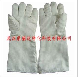 防静电耐高温手套防静电耐磨防滑无缝缝纫手套防护手套图片