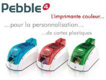 供应法国爱丽斯Pebble4工作证人像卡打印机全国包邮