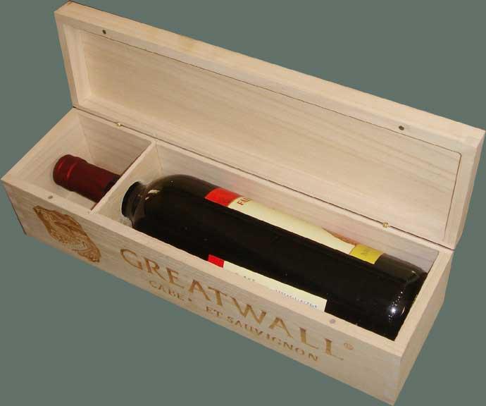 供应通用红酒木盒现货西安木盒厂家定做松木原木红酒木盒