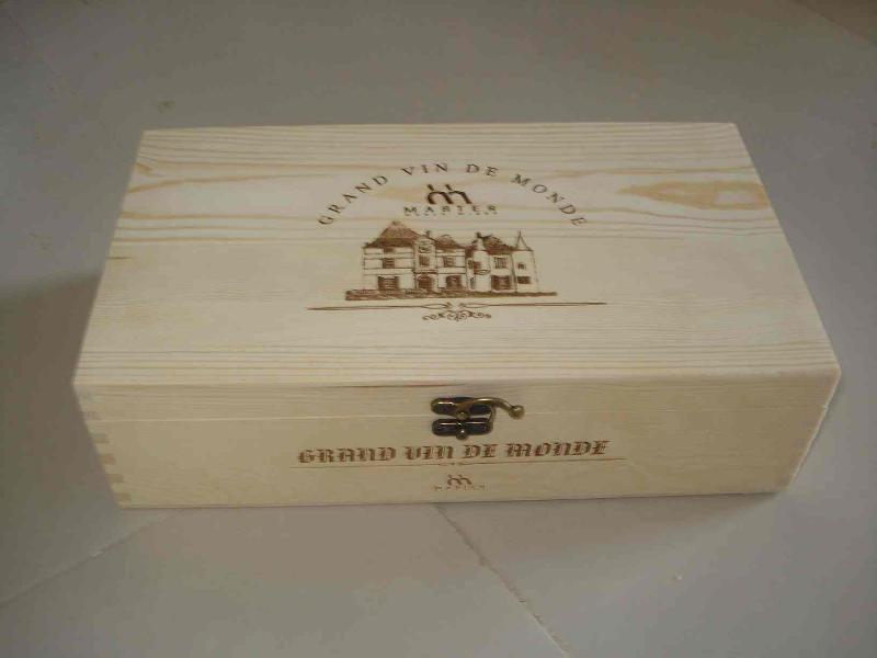 定做双瓶装红酒包装盒茶叶包装礼盒葡萄酒包装木盒大全