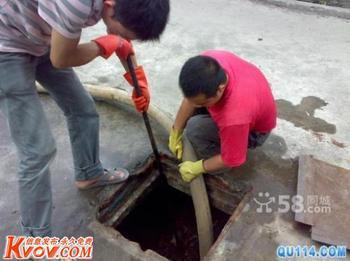 萧山新街镇下水道疏通马桶疏通维修阴沟化粪池清理图片