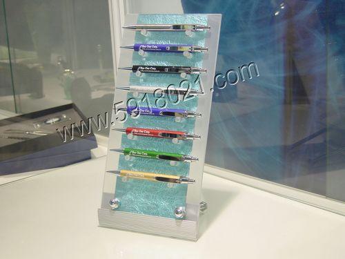 供应上海有机玻璃笔架亚克力笔托压克笔盒