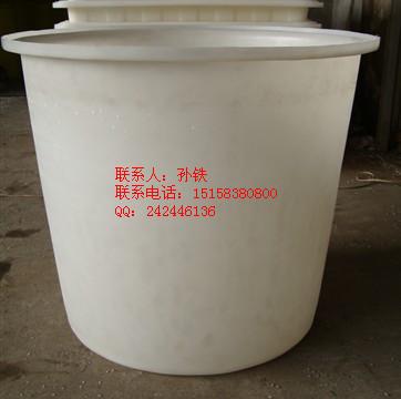 供应400L大口PE圆桶/400L发酵桶
