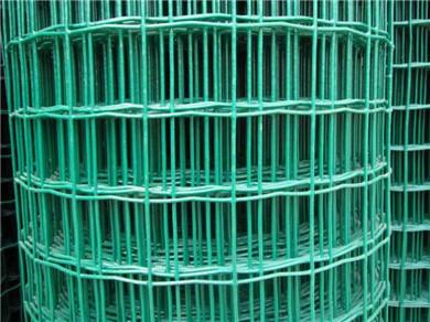 PVC涂塑荷兰网绿色包塑波浪网养殖批发