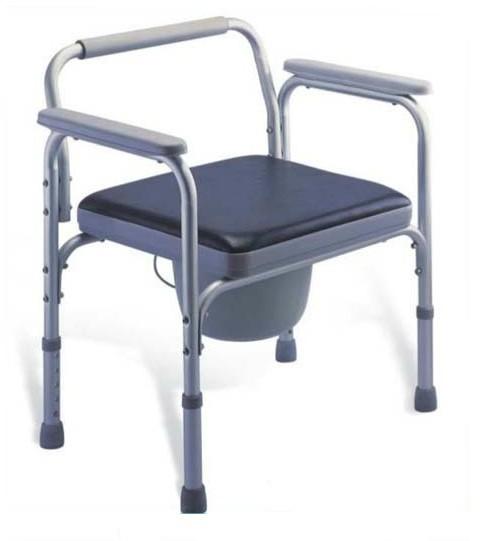 凯洋坐便椅KY895L可折叠配桶铝合金座便椅老人孕妇适用