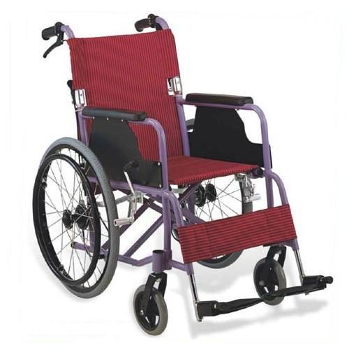 凯洋KY874LAH-35可折叠还后手刹铝合金儿童轮椅