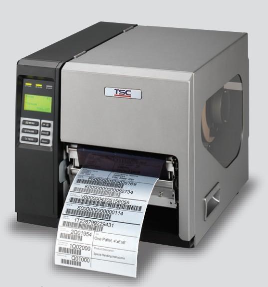 TSC TTP-268M宽幅条码打印机 新疆药品标签打印机图片