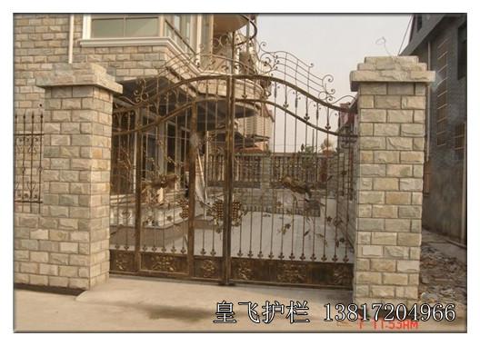 供应铁艺大门，锻造铁艺大门，上海铁艺大门的价格，浦东铁艺大门制作图片