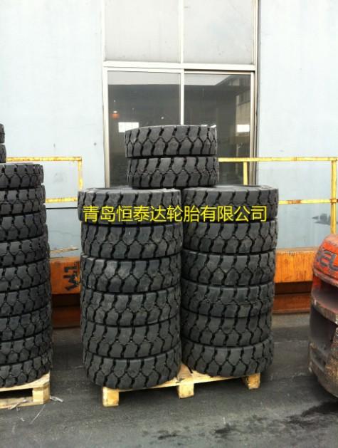 青岛市5吨叉车前后轮300-15实心轮厂家供应5吨叉车前后轮300-15实心轮胎3.00-15