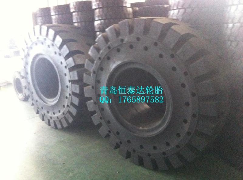 供应1800-25承重实心胎工程轮胎拖车胎