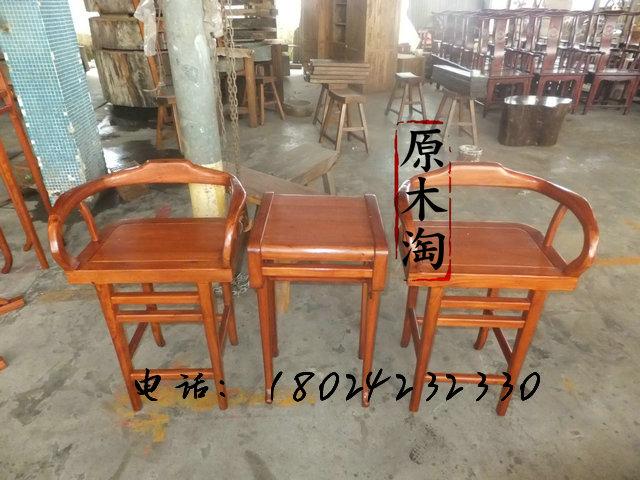 供应老榆木圈椅三件套、两椅一茶几、创意个性家具、中式古典家具