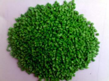 水洗大棚膜颗粒PE再生塑料颗粒绿色批发