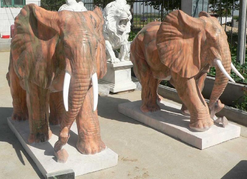 北京有顶做石狮和大象批发