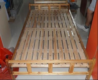 合肥宿舍木板床,单人折叠床,铁架床,实木板床