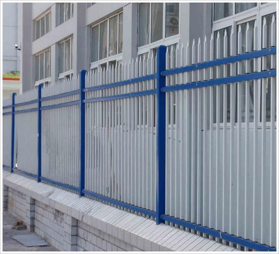 锌钢护栏B型三横栏供应锌钢护栏B型【三横栏】