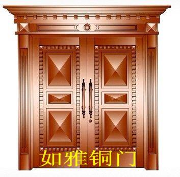 供应上海如雅铜门厂家直销各种别墅铜门