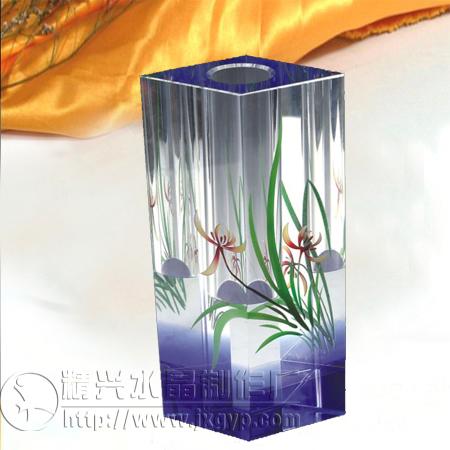 广州市精致水晶花瓶厂家供应精致水晶花瓶