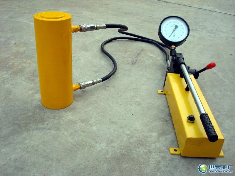 供应青海西宁手动液压油泵-液压电动泵图片