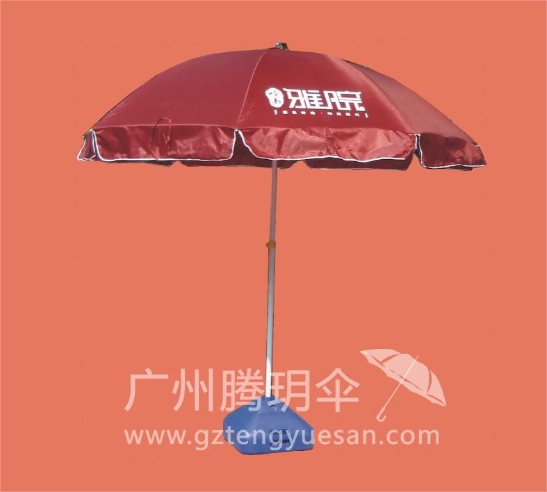 供应广州太阳伞厂家订做52寸太阳伞防风广告伞架