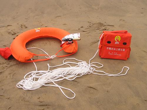 福建厂家手抛式救生器SP-S80 手抛式救生器自动充气救生圈