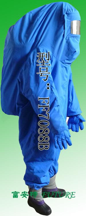 供应超低温液氮防护服带背囊液氮面屏图片