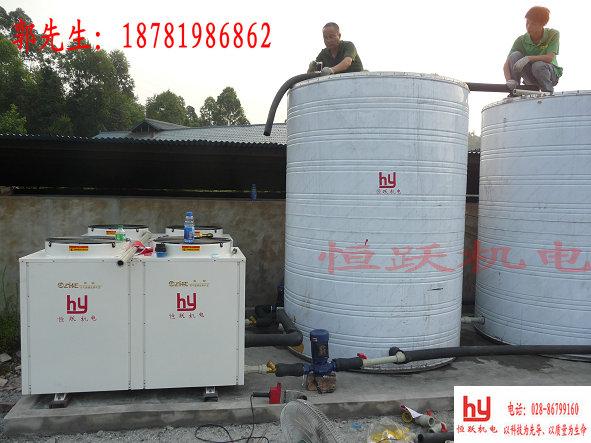 供应成都空气能热水工程、空压机余热回收一套节能系统