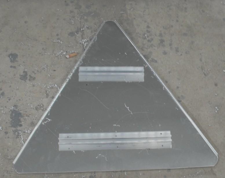 供应高速公路标识牌标志牌用铝滑槽铝槽