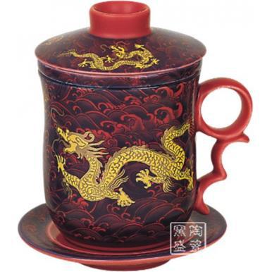 供应红瓷茶杯