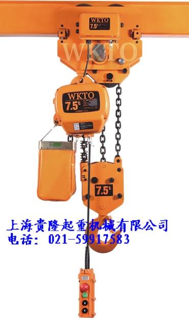上海市HHX型环链电动葫芦厂家供应HHX型环链电动葫芦价格QD5起道机价格上海贵隆起重吊索具