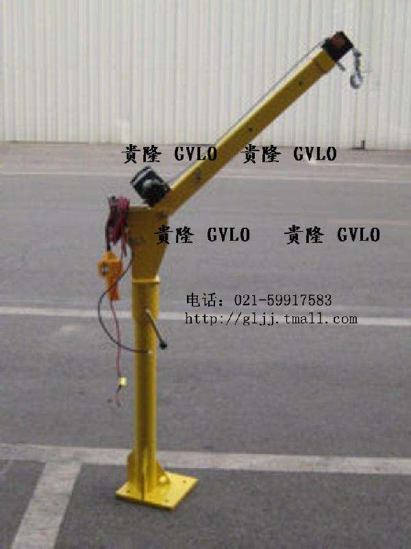 供应12V电瓶小吊机钢丝绳提升机卡车吊运机微型小吊机上海贵隆图片