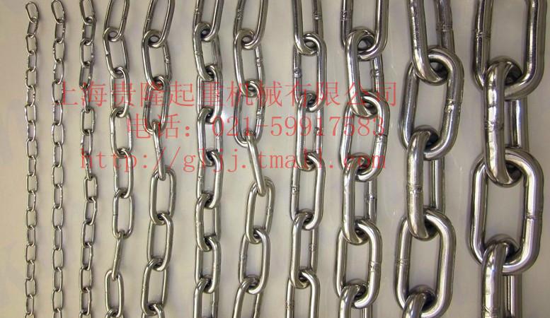 供应上海80级链条供应商G80高强度吊装链条价格贵隆锰钢链条价格图片