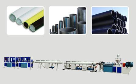 供应HDPE管材挤出生产线
