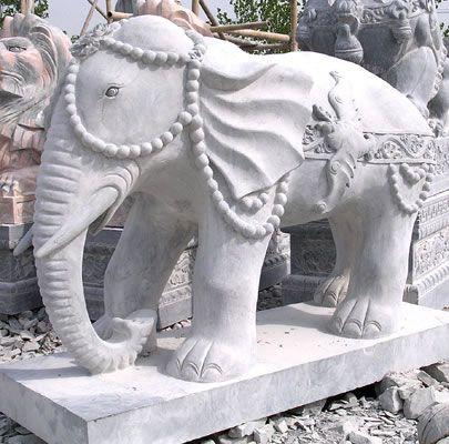 济宁市石雕大象厂家供应石雕大象