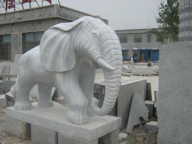 石雕大象供应石雕大象