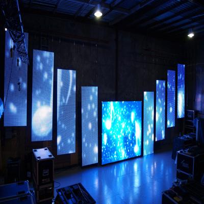 供应led网格屏工厂，led舞台系列显示屏，透明的led彩幕