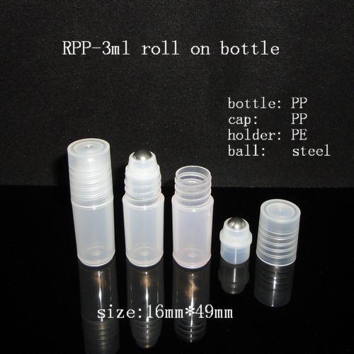 供应RPP-3ml塑料滚珠瓶眼部走珠精华