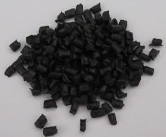 二级黑色塑料颗粒低压管道颗粒批发