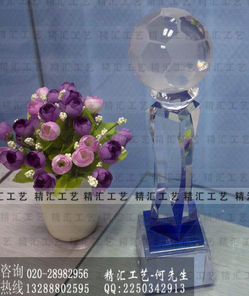 供应广州高尔夫水晶奖杯厂家定做，广州一杆进洞水晶奖杯定做，水晶奖杯