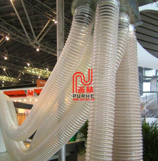 上海市PVC透明塑筋吸尘管厂家供应PVC透明塑筋吸尘管