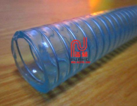 国产普通PVC透明钢丝软管批发